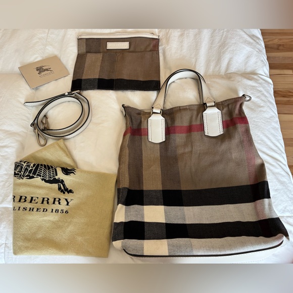 Burberry Tottenham Medium Tote - Picture 1 of 16